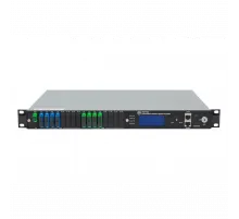 Оптический усилитель VERMAX для сетей КТВ, 1 вход, 8*18dBm выход, CWDM 1310/1490/1550, RT1, 1U