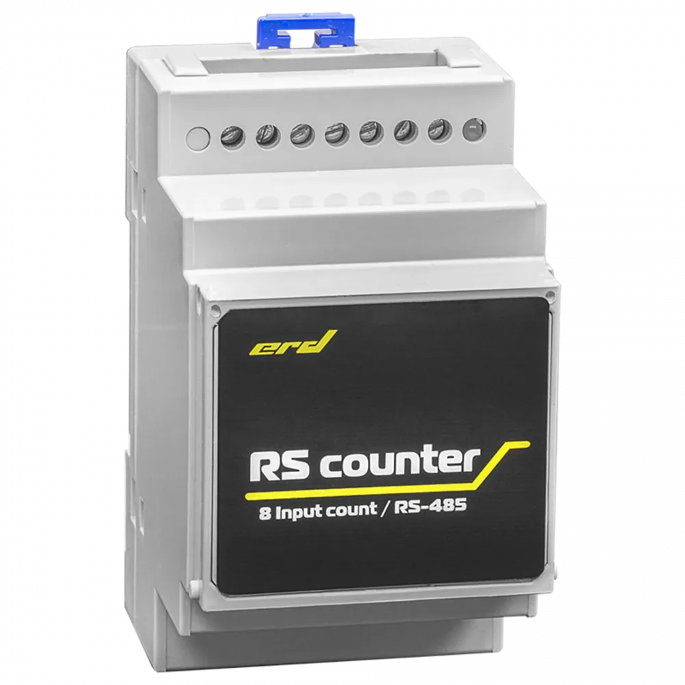 Универсальный расширитель портов ввода с функцией подсчёта импульсов RS485 (ModBus и CPD, 8i)