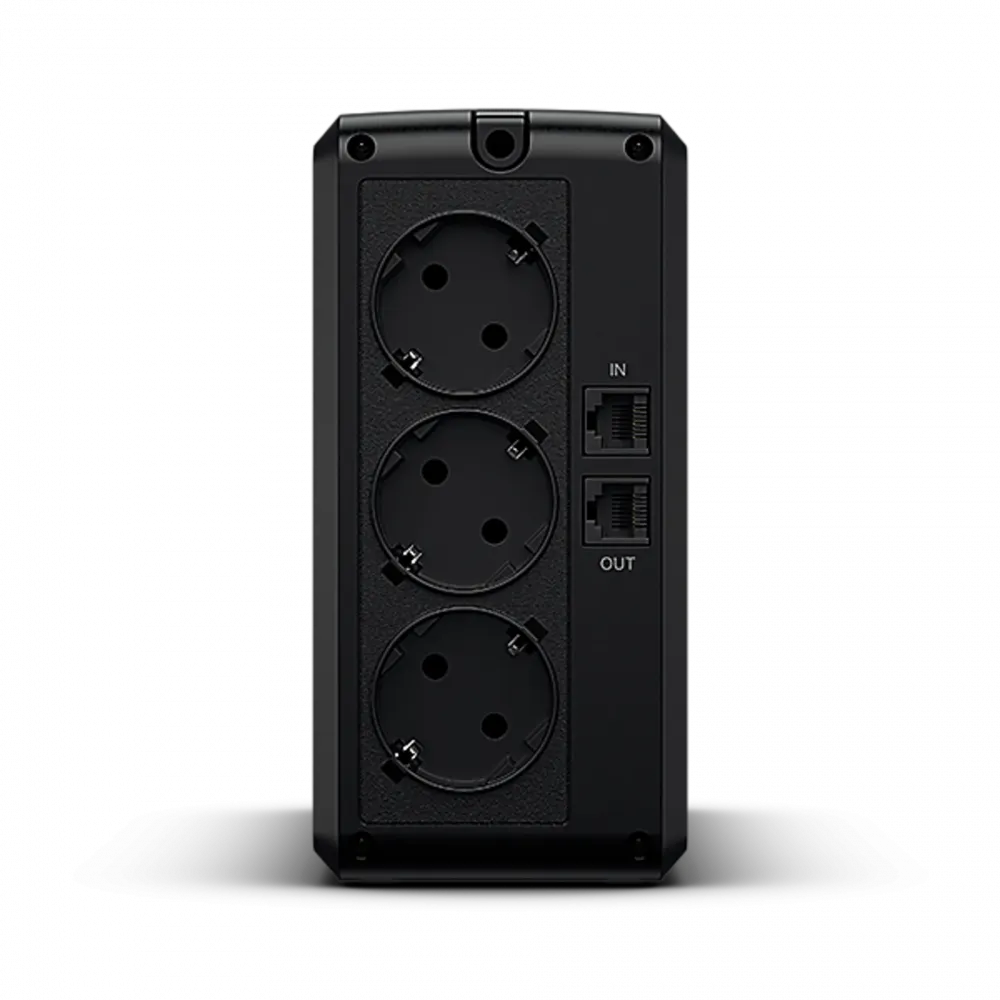 ИБП CyberPower UT650EG, 650VA/360W, Line-Interactive, USB/RJ11/45 (3 EURO)