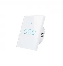 Сенсорный выключатель 3 кнопки Tuya Smart Wi-Fi