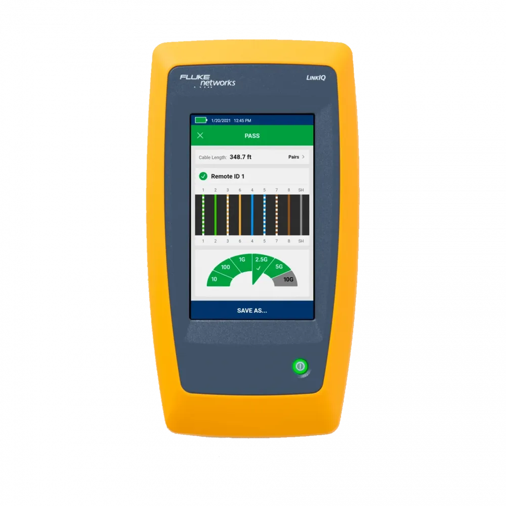 Сетевой кабельный тестер Fluke LinkIQ (расширенный комплект LIQ-KIT)