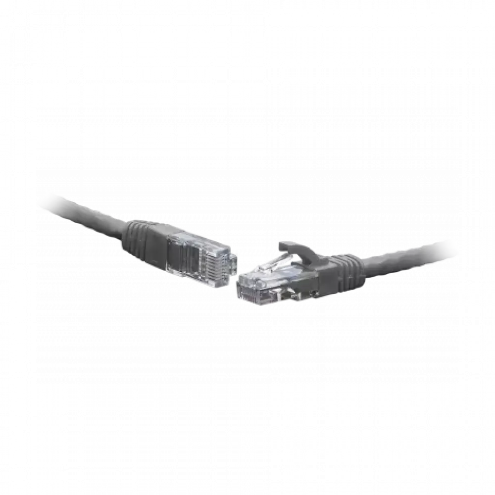 Коммутационный шнур U/UTP 4-х парный cat.6 3.0м PVC standart серый