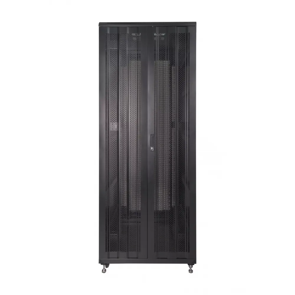 Шкаф напольный 47U 800x1000x2222 мм с двойной дверью
