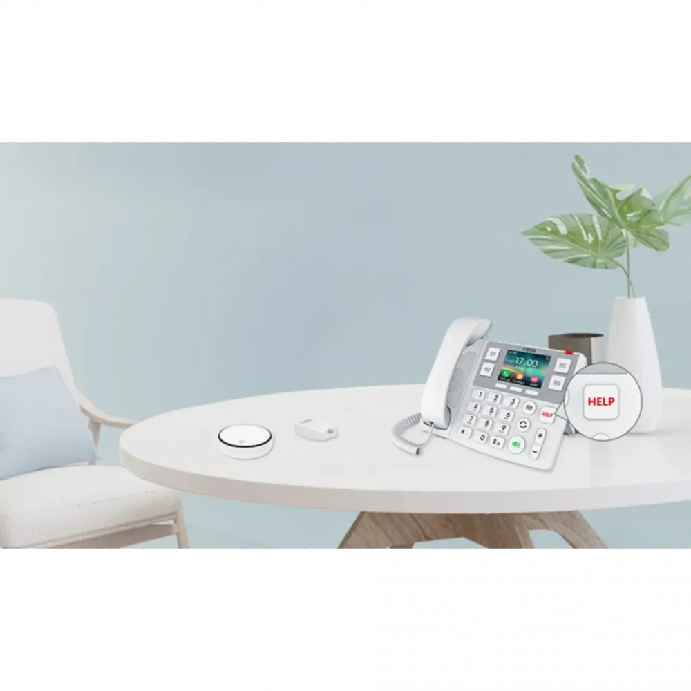 IP-телефон Fanvil X305 (белый, 2 аккаунта, цветной ЖК экран, Wi-Fi, PoE)