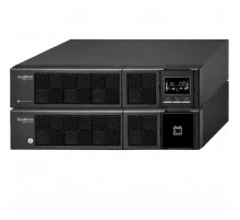 Источник бесперебойного питания Systeme Electric Smart-Save Online SRV 2000 ВА, конвертируемый форм-фактор 2U, 230 В, 6 розеток IEC C13, SmartSlot