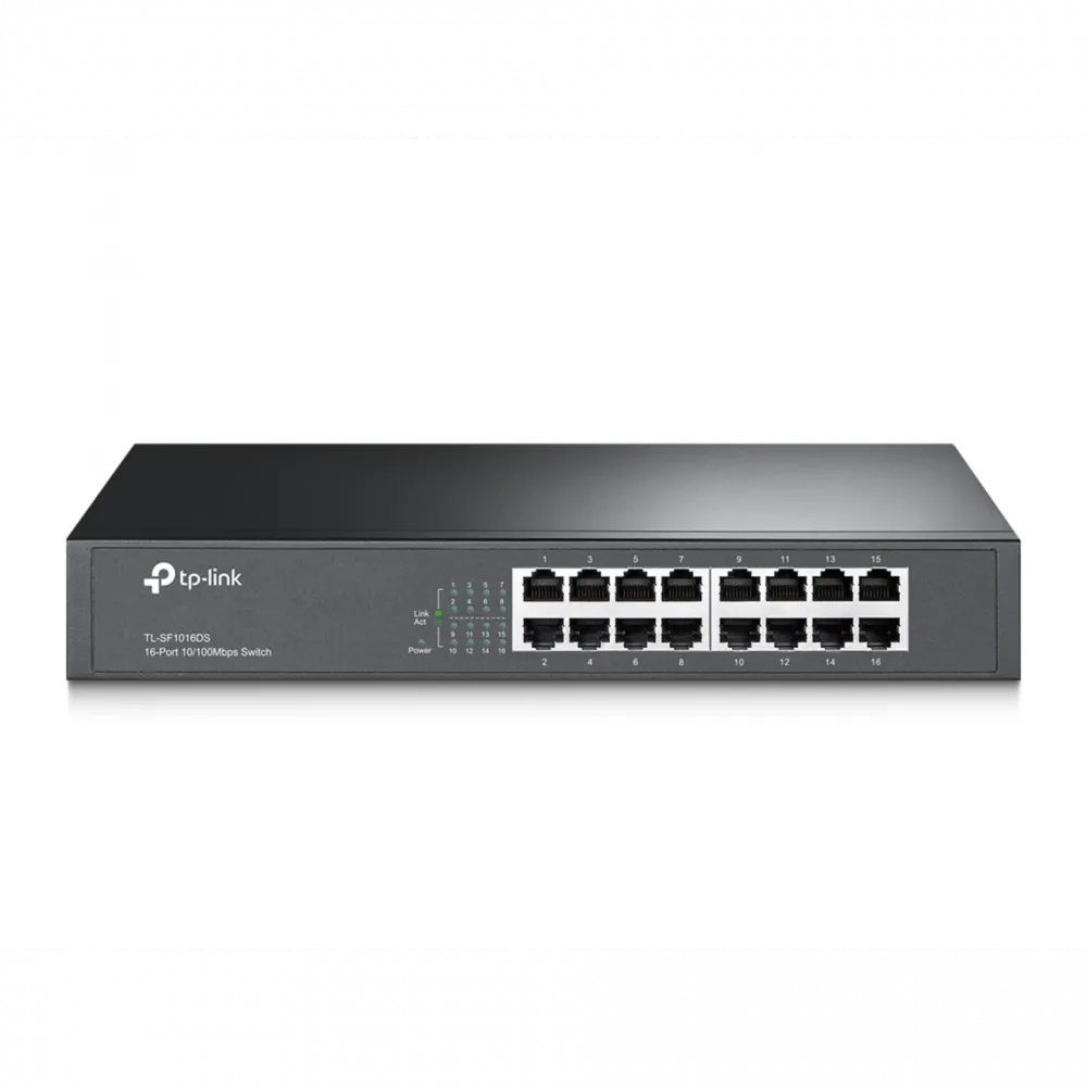 Коммутатор TP-Link 16-port 10/100M Desktop Switch