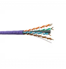 Кабель U/UTP4 cat.6a NETKO, 4 пары 23 AWG B, нг(А)-HF LSZH, indoor, 305м