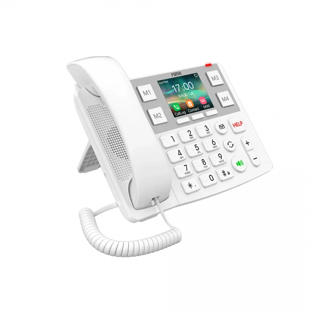 IP-телефон Fanvil X305 (белый, 2 аккаунта, цветной ЖК экран, Wi-Fi, PoE)