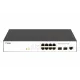 Управляемый PoE коммутатор SNR-S2200G-8T-POE, 8 портов Gigabit