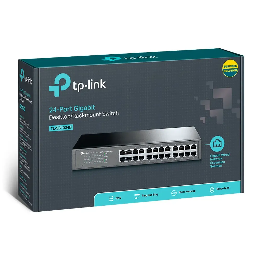 Коммутатор TP-LINK TL-SG1024D 24 порта