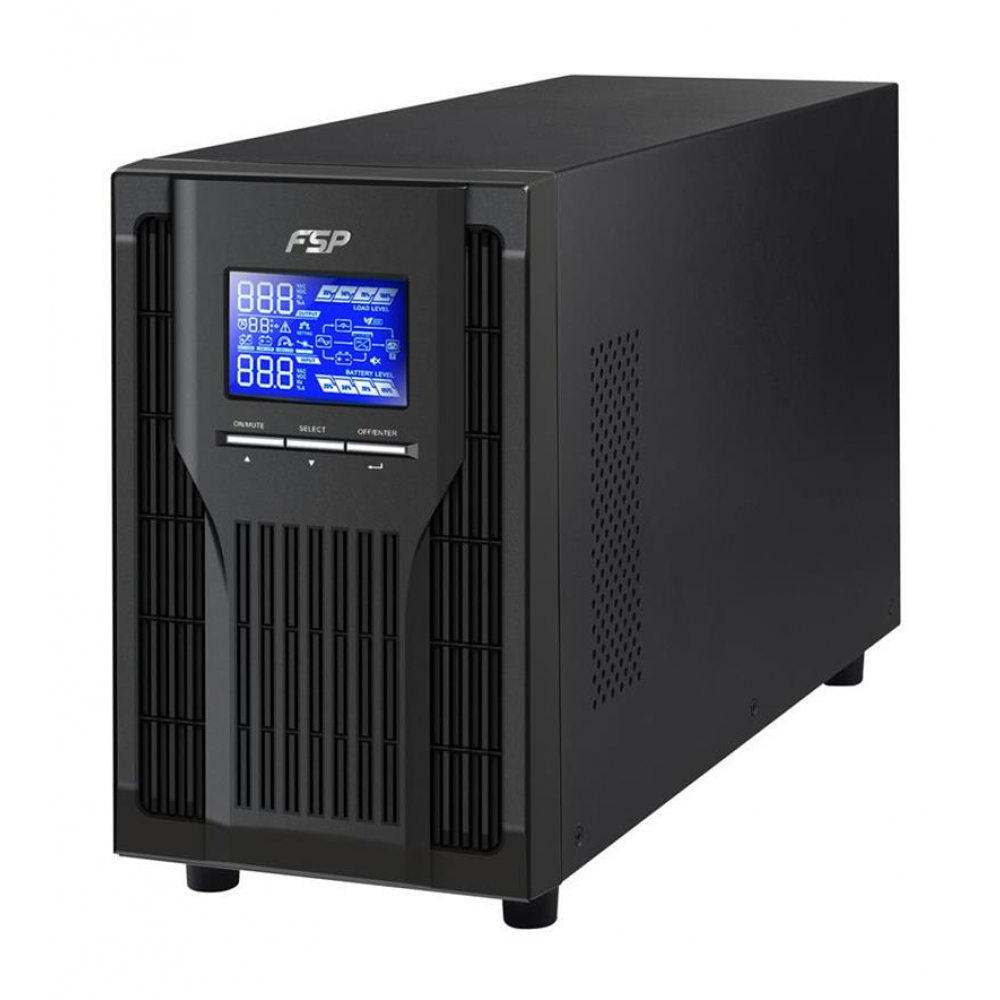 ИБП FSP Champ 1K 1000VA/900W с LCD дисплеем и USB-портом