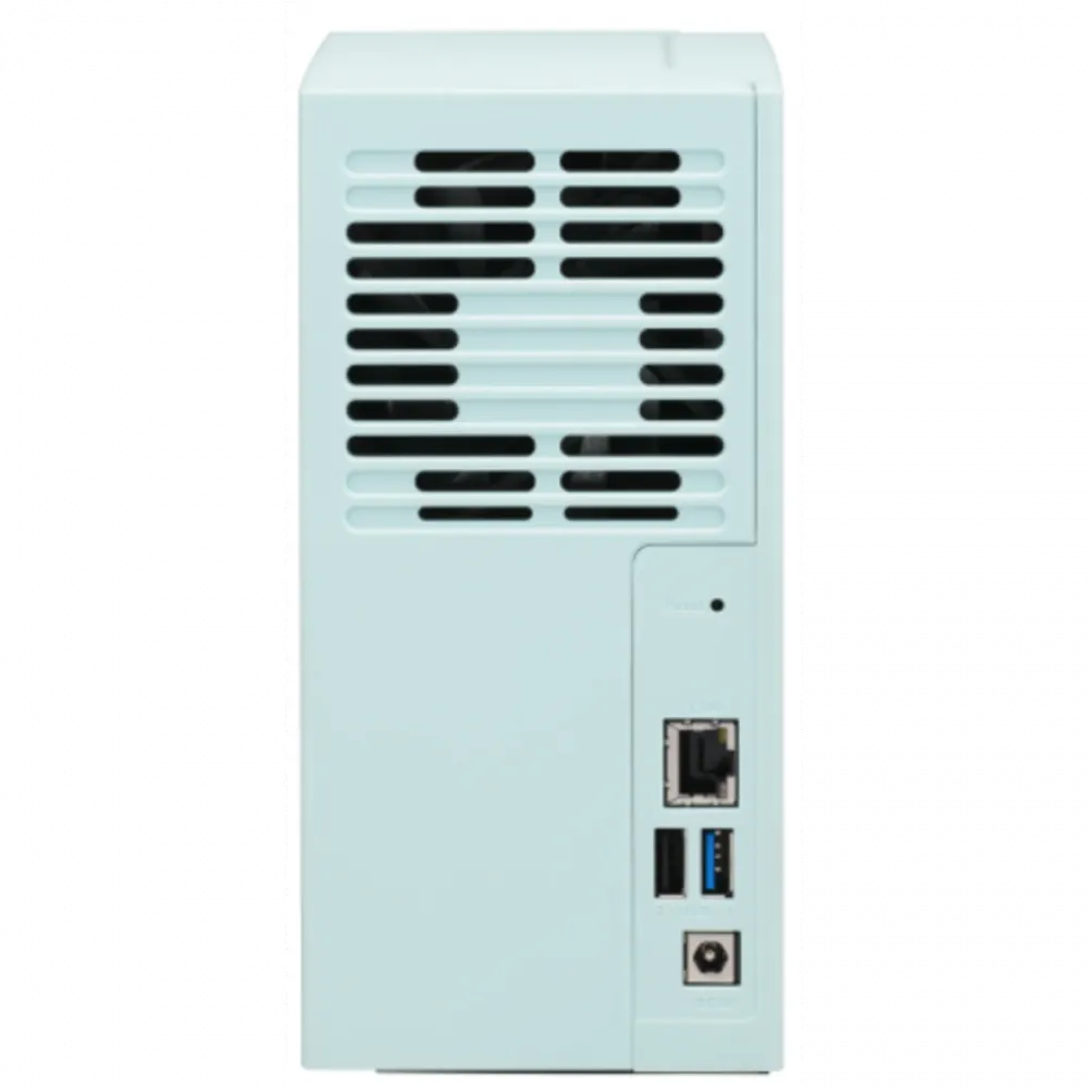 Сетевое хранилище Qnap D2 (Rev. B) — 2 отсека SATA, 1xGbE, без HDD