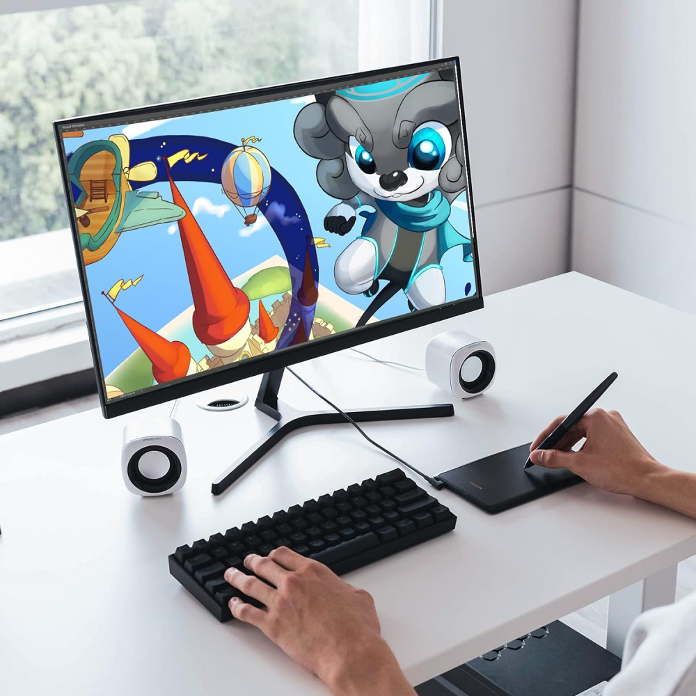 Графический планшет Huion H420X USB-C черный