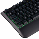 Клавиатура мембранная 2E GAMING KG325 104 клавиши, USB, EN/UA/RU, подсветка, черный