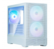 Корпус Zalman P30 Air без БП, 1xUSB3.0, 1xUSBType-C, 3x140мм ARGB, VGA 392мм, LCS ready, TG Side Panel, mATX, белый