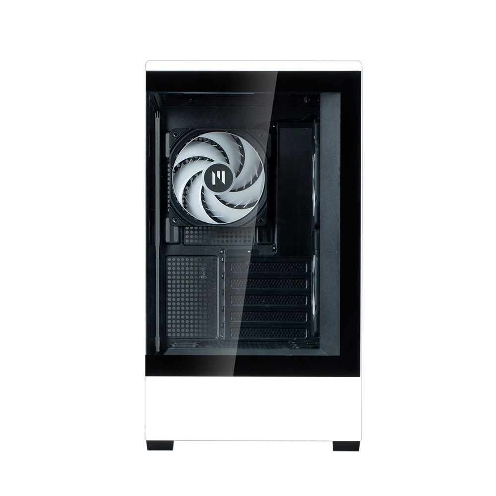 Корпус Zalman P30 без БП, черный/белый
