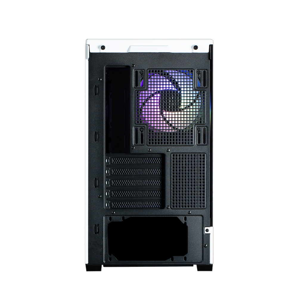 Корпус Zalman P30 без БП, черный/белый