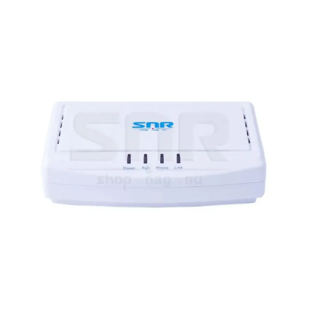 Шлюз VoIP SNR, 1 FXS, 1 PSTN-Passthrough, 2 RJ45, 1 SIP аккаунт
