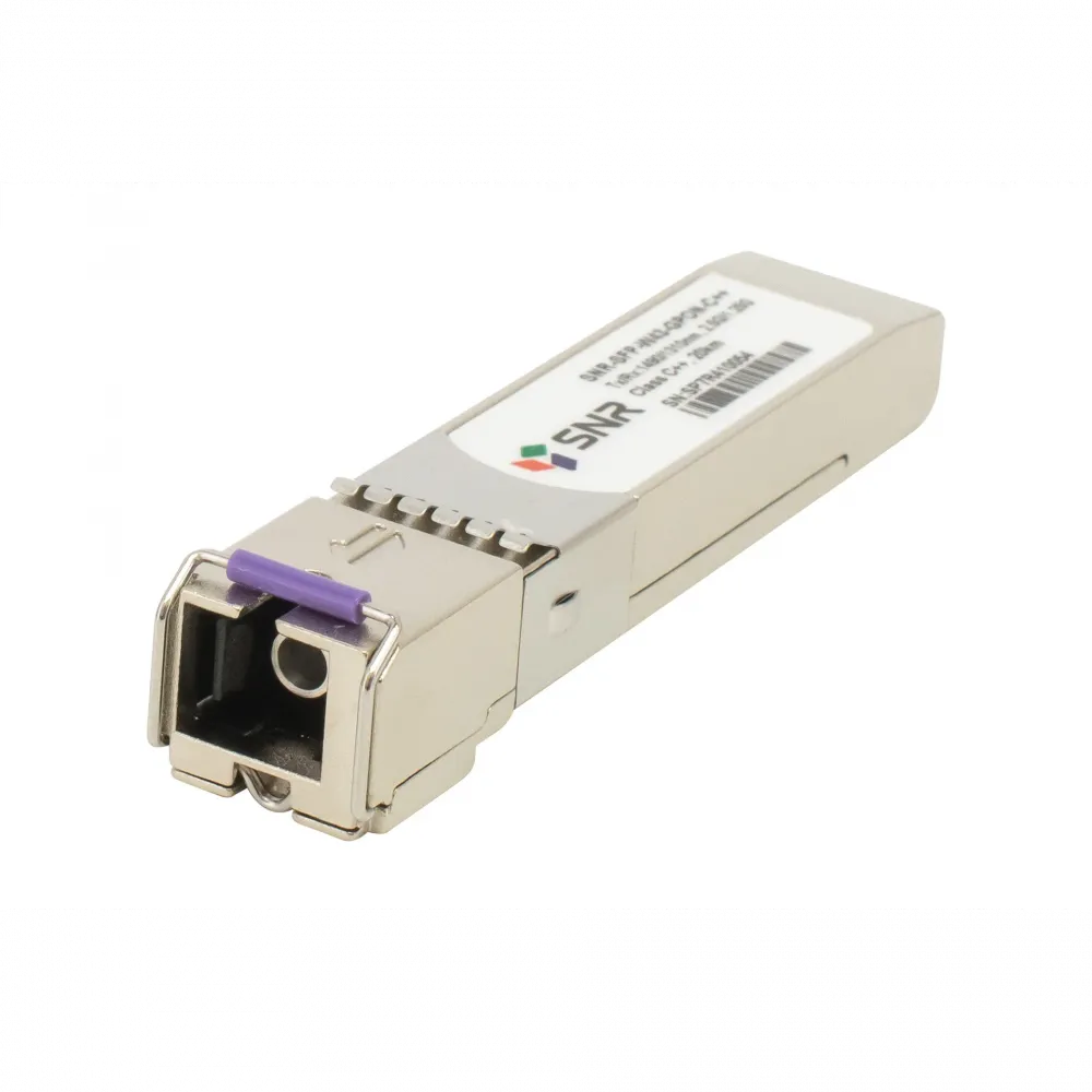 Модуль SFP WDM GPON, 20 км, Tx/Rx 1490/1310 нм (37 дБ)