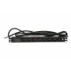 Блок розеток SNR-PDU 8xС13/C19 с фиксаторами, 230В 16А