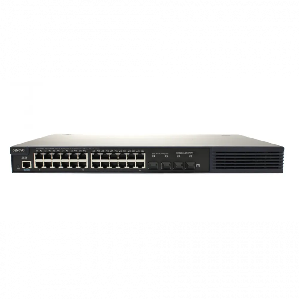 Коммутатор PoE управляемый OSNOVO SW-8244/LST(370W)