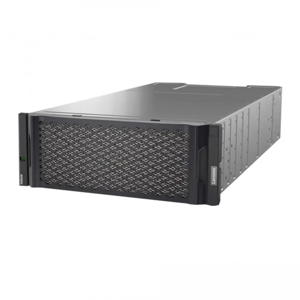 Дисковая полка Lenovo DE600S 4U 60LFF с двумя контроллерами и резервируемым блоком питания