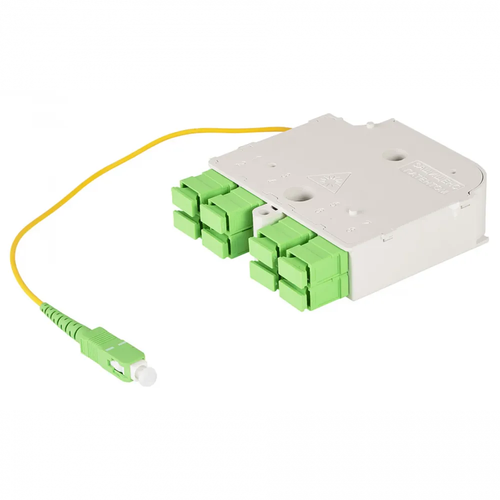 Универсальный сплиттерный модуль LIGHT PON УСМ 1х8 SC/APC на 8 абонентов