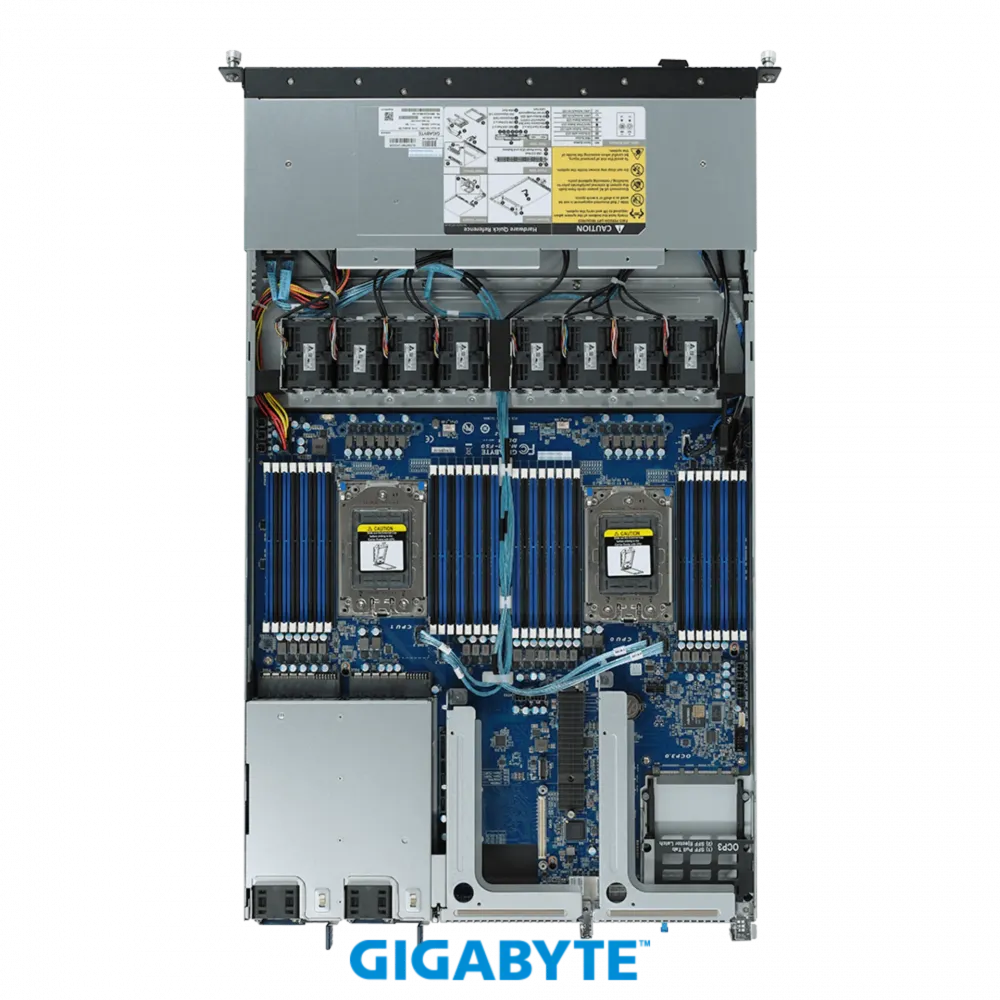 Платформа Gigabyte 1U R182-Z91 для серверов AMD EPYC 7003
