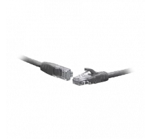 Коммутационный шнур U/UTP 4-х парный cat.5e 1.0м PVC standart серый