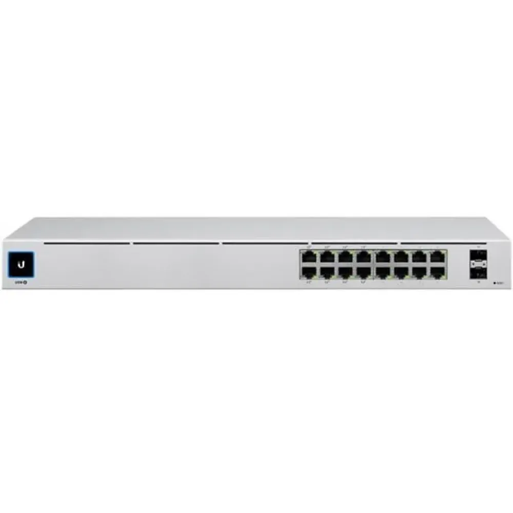 Коммутатор с PoE Ubiquiti USW-16-POE