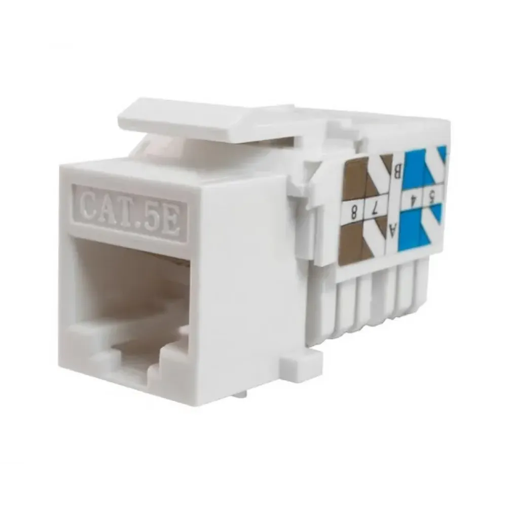 Модуль Keystone Jack Pixietech Cat.5E вертикальная заделка