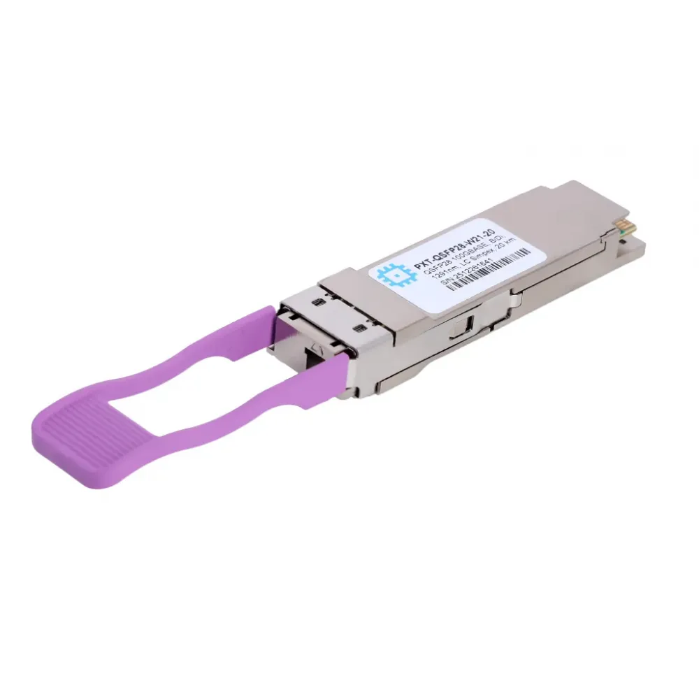 Модуль QSFP28 100GBASE BiDi 1291нм LC Simplex до 20 км